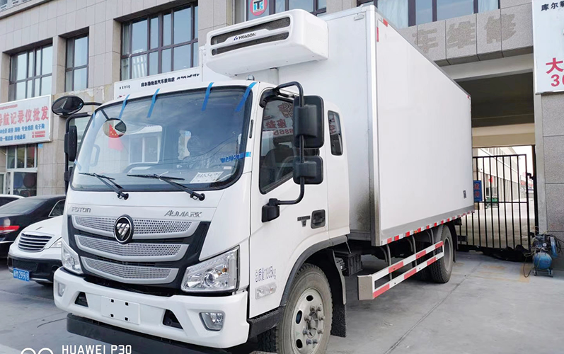 Установленная на автофургон холодильная установка HT-880C