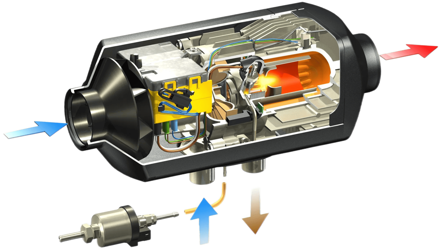 Автономный отопитель автомобиля из Санкт-Петербурга