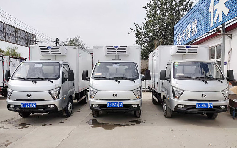 Установленные на автофургоны холодильные установки Huabon HT-380