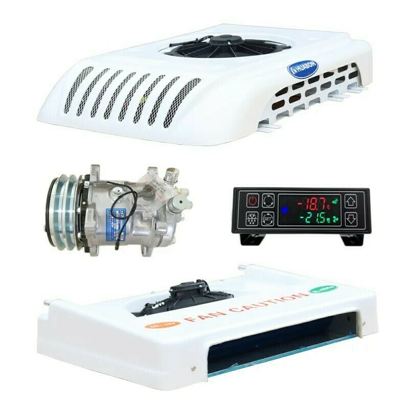 Компоновка холодильных установок с приводом от двигателя Хуабон на крышу авто