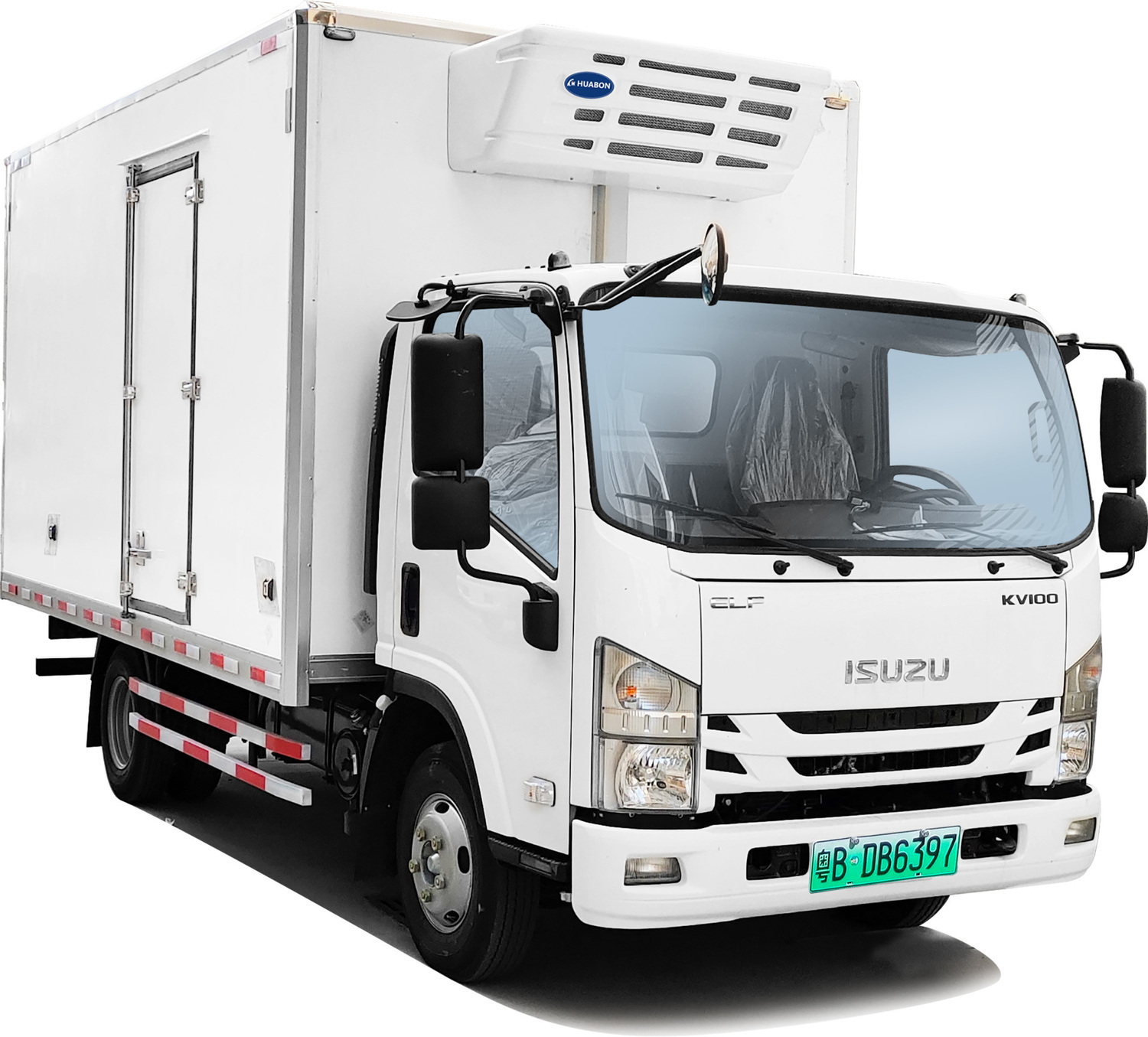 Установленный на фургон рефрижератор электрический Huabon HT-550EV